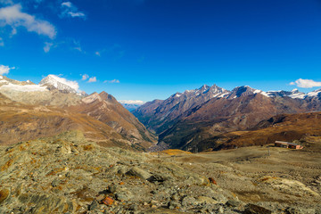 Alps mountain landscape in Swiss