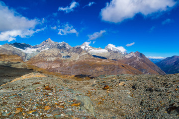 Alps mountain landscape in Swiss