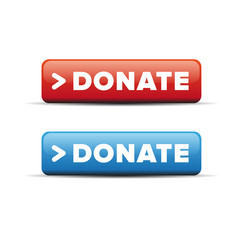 Donate button vector