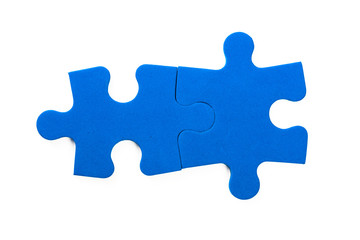 business concept for completing the final puzzle piece