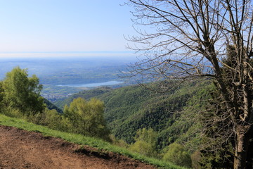 lago di Alserio dall'Alpe del Vicerè
