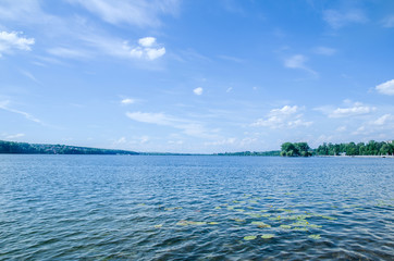 Beautiful pond in Ternopil