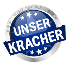 Button with Banner UNSER KRACHER