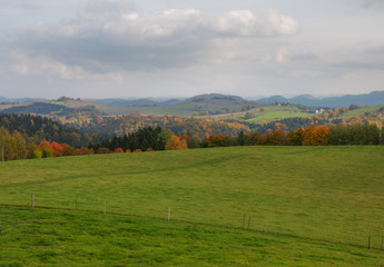 Obraz premium Hankehügel Gossdorf