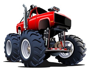 Cartoon Monster Truck © Mechanik