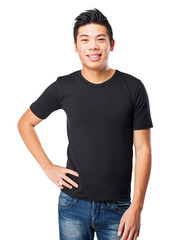 Fototapeta premium cool chinese-man standing