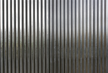 white Corrugated metal texture surface or galvanize steel backgr