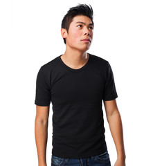 Fototapeta premium sad chinese man