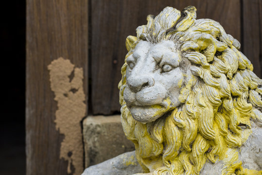 The Lion sculpture
