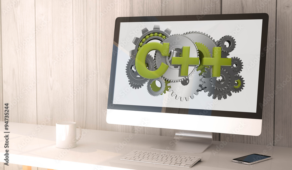 Poster desktop computer c++