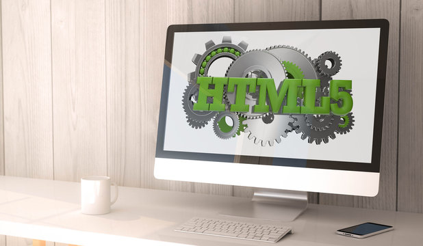 desktop computer html5