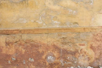 Grunge wall of the old house. Textured background