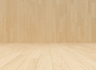 Curved wooden background