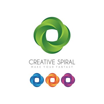 Creative Spiral Logo Design