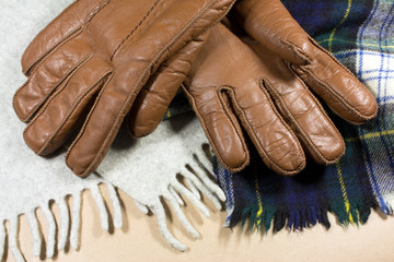 gloves and scarves
