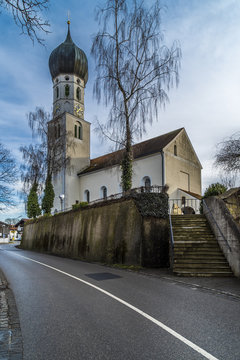 Filialkirche St. Benedikt in Gelting bei Geretsried und Wolfratshausen