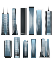 immeubles de bureaux gratte-ciel