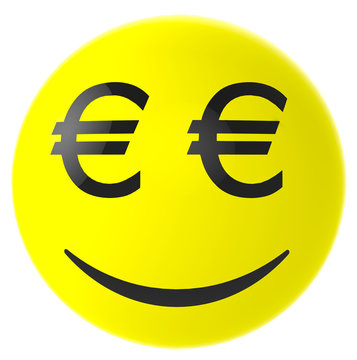 Euro Smiley Stock-Illustration | Adobe Stock