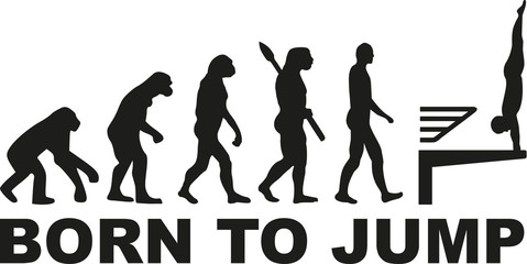 Born to jump high diving evolution