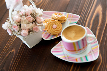 Kaffee und Kekse
