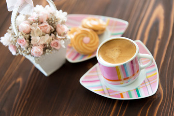 Kaffee und Kekse