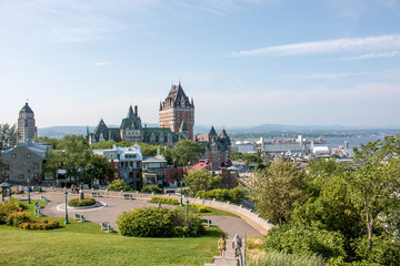 Naklejka premium Panoramic View Québec from the Quebec Fortress Quebec City Québec Canada