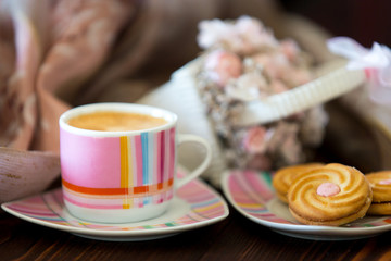 Kaffee und Kekse