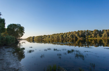 Река Москва, Коломна, Россия
