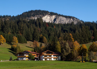Fototapeta na wymiar herrliches Alpenpanorama