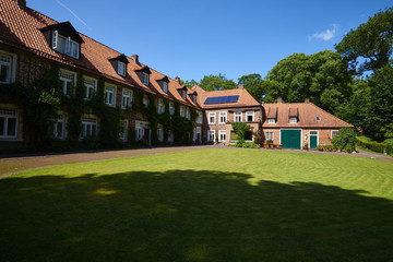 Burg Berum im Ortsteil von Hage, Berum, Ostfriesland, Niedersach