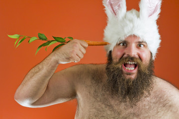 Fat Man Rabbit Ears