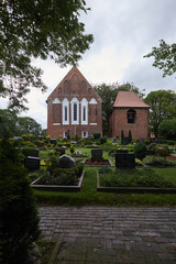 St.-Batholomäus-Kirche Dornum, Ostfriesland, Niedersachsen, Deu