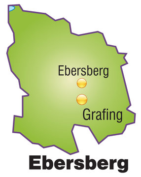 Karte von Ebersberg