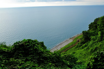View of beautiful sea