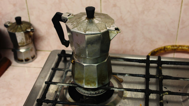 Cafetera grande