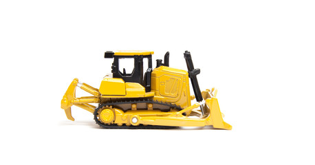 Obraz premium toy bulldozer