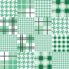 Geometric Patchwork Seamless Pattern