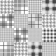 Geometric Patchwork Seamless Pattern - 94757488