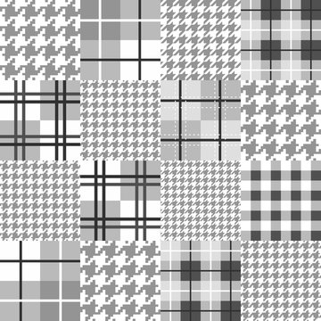 Geometric Patchwork Seamless Pattern