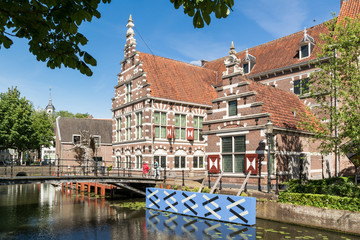 Historic Museum Flehite on Westsingel in the city of Amersfoort, Netherlands