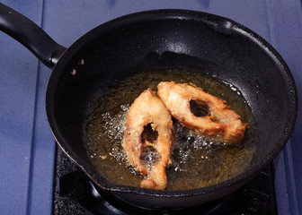 Fry fish Thai style food