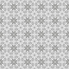 Geometric floral ornament