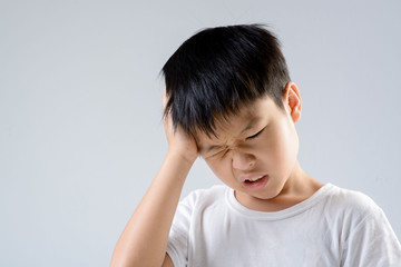 Boy headache