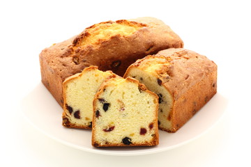 ドライフルーツのパウンドケーキ