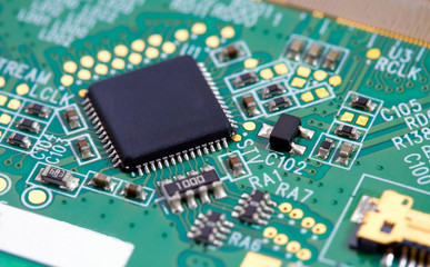 Fototapeta premium microchip
