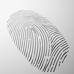 Fingerprint human.