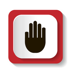 Obraz premium Vector hands icon