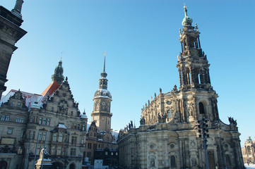 Fototapeta na wymiar Старый город Дрезден