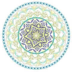 abstract circular pattern of mandala