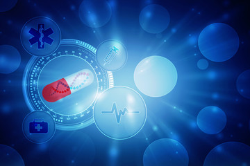 DNA molecule structure background